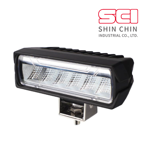Heavy-Duty LED Work Lamp Flood Beam, 1F, I0518